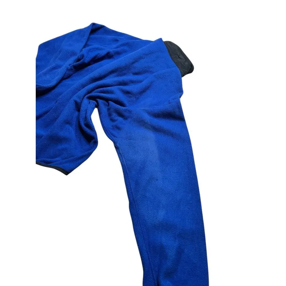 Vintage 90s The North‎ Face Sherpa Fleece Blue Jacket Size Medium - outdoors Y2K